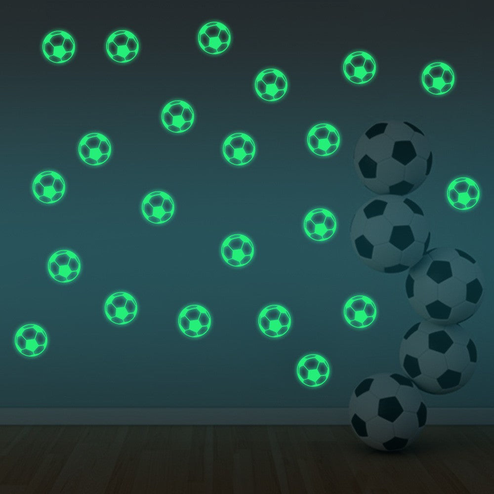 PVCYG640 12Pcs/Set Football Luminous Stickers Soccer Ball PVC Wall Decal for Kids Room Boy Bedroom Laptop Motorcycle Bike Car Decor (No EN71 Certification) PVCYG640 12Pcs/Set Football Luminous Stickers Soccer Ball PVC Wall Decal for Kids Room Boy Bedroom Laptop Motorcycle Bike Car Decor (No EN71 Certification)